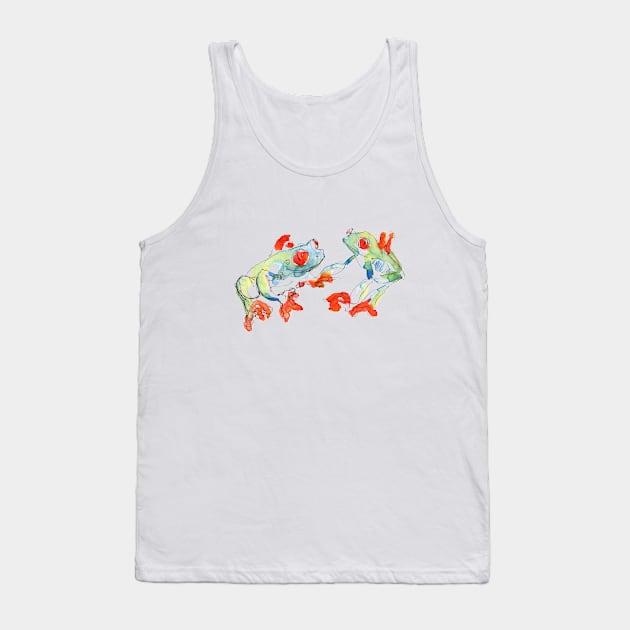 Tree Frogs Tank Top by MSerido